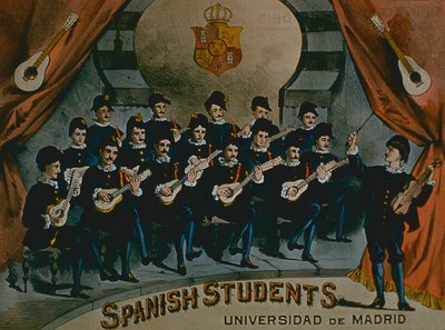Spaanse studenten, Universiteit van Madrid door American School