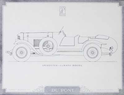 Speedster - LeMans Model, DuPont Motorauto