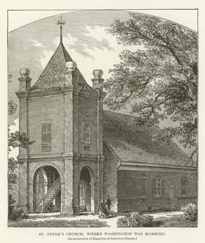 Sint-Pieterskerk, waar Washington trouwde door American School