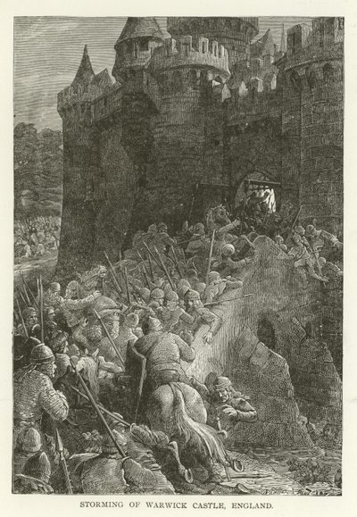 Bestorming van Warwick Castle, Engeland door American School
