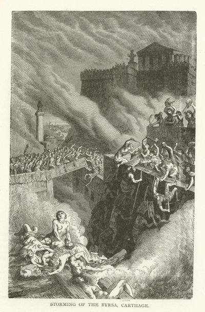 Bestorming van de Byrsa, Carthago door American School
