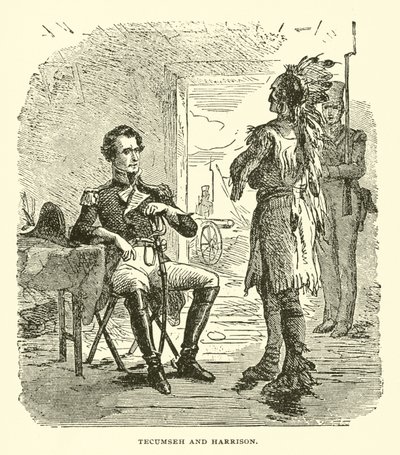 Tecumseh en Harrison door American School