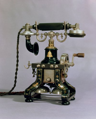 Telefoon, National Telephone Service, VS, 1890 door American School