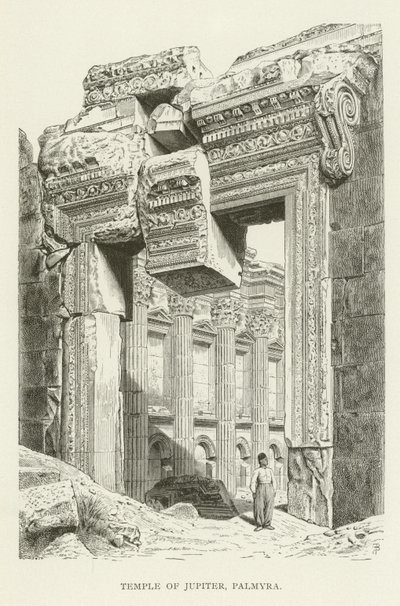 Tempel van Jupiter, Palmyra door American School