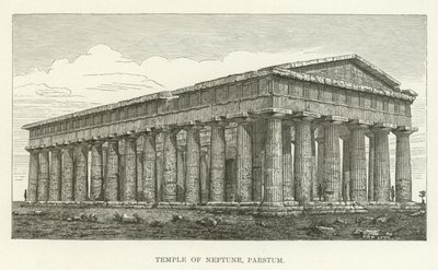 Tempel van Neptunus, Paestum door American School