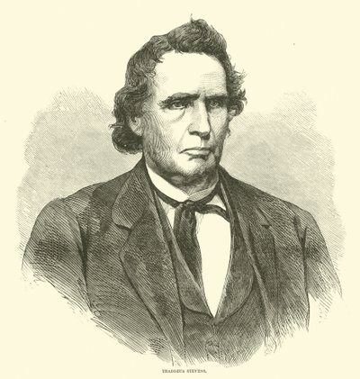 Thaddeus Stevens, januari 1866 door American School