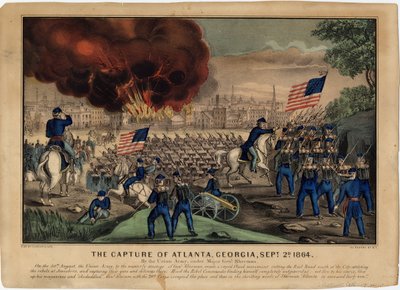 De verovering van Atlanta, Georgia, 2 september 1864 door American School
