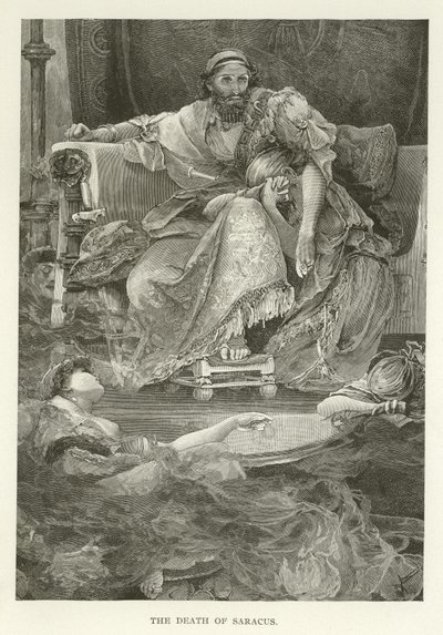 De dood van Saracus door American School