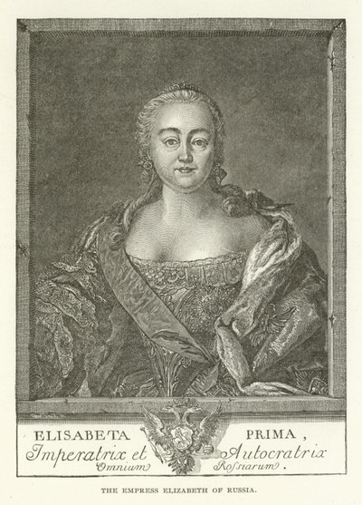 De Keizerin Elizabeth van Rusland door American School