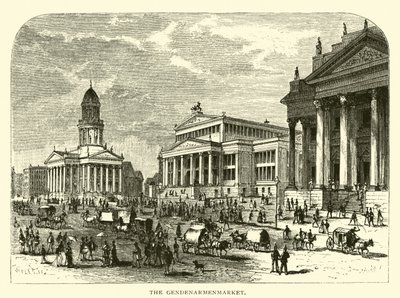 De Gendenarmenmarkt door American School