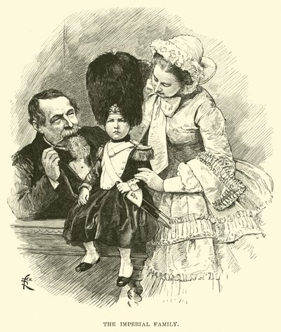 De keizerlijke familie door American School