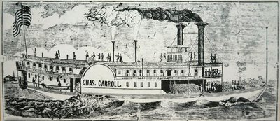 De Mississippi zijwieler 