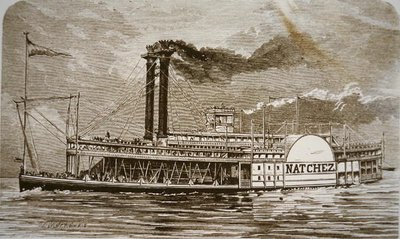 De Mississippi zijwieler 