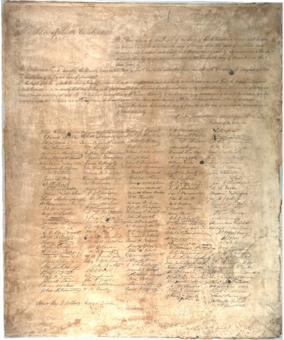 Het decreet van afscheiding voor de staat South Carolina, 1861 door American School