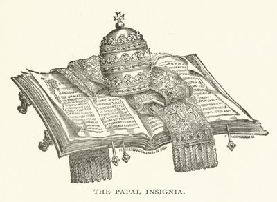 De Pauselijke Insignia door American School