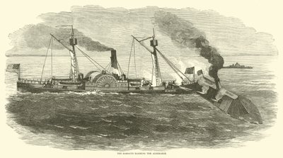 De Sassacus ramt de Albemarle, oktober 1864 door American School