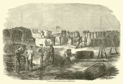 Het beleg van Vicksburg, batterij Hickenlooper door American School
