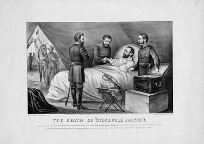 De dood van Stonewall Jackson door American School