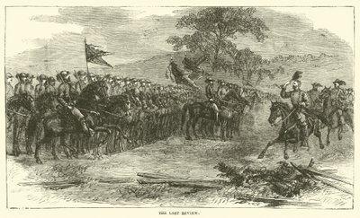 De laatste review, april 1865 door American School