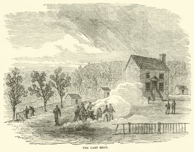 Het laatste schot, april 1865 door American School