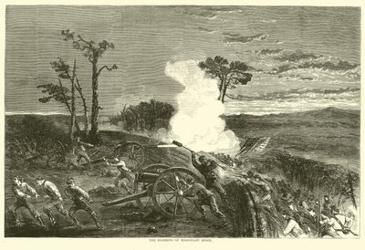De bestorming van Missionary Ridge, november 1863 door American School
