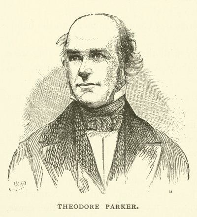 Theodore Parker, Amerikaanse Unitarische predikant, Transcendentalist en abolitionist door American School