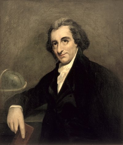 Thomas Paine (1737-1809) door American School