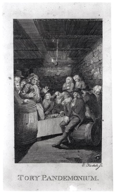 Tory Pandemonium, uit John Trumbull