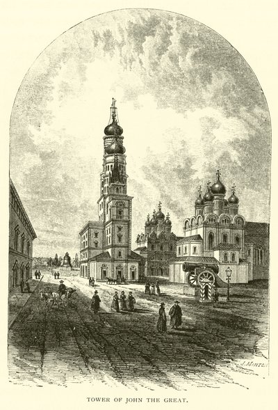 Toren van Ivan de Grote door American School