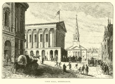 Stadhuis, Birmingham door American School