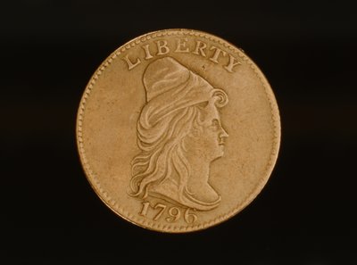 Tulband hoofd kwart adelaar, 1796 door American School