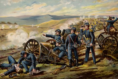 US Army, Veldbatterijen, Malvern Hill door American School