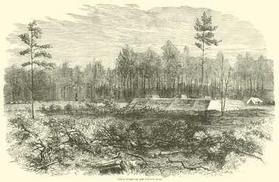 Union werken aan de Weldon Road, augustus 1864 door American School