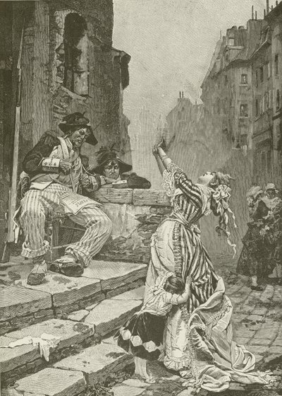 Slachtoffers van de Franse Revolutie, geschilderd door Paul Svedonesky door American School