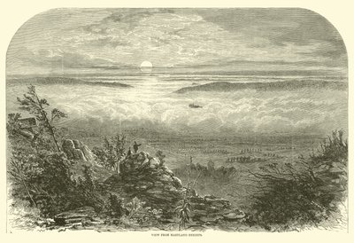 Uitzicht vanaf Maryland Heights, september 1862 door American School