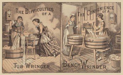 Wasvrouwen aan het Werk door American School