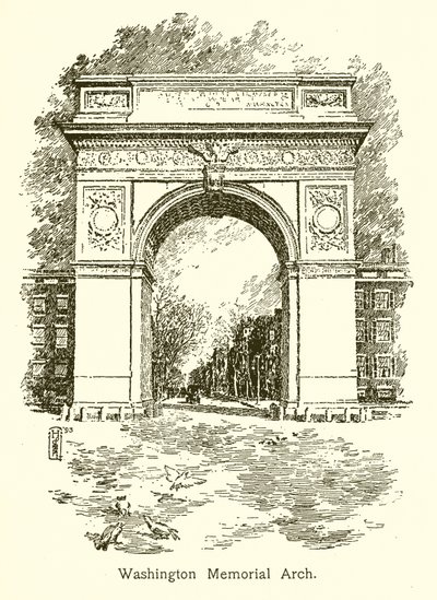 Washington Memorial Arch door American School