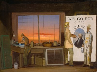We Go for the Union, ca. 1840-1850 door American School
