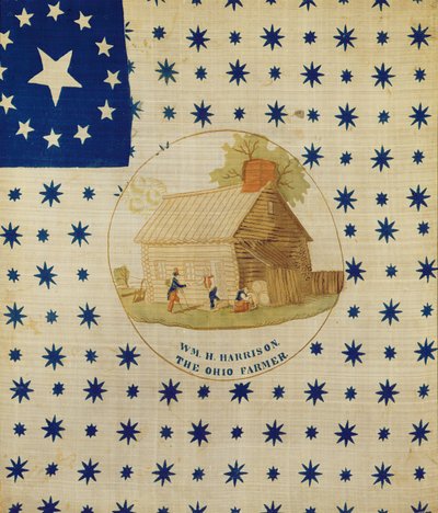 William Henry Harrison, De Ohio Boer, 1840 door American School