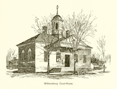 Williamsburg gerechtsgebouw door American School