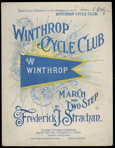 Winthrop Cycle Club door American School