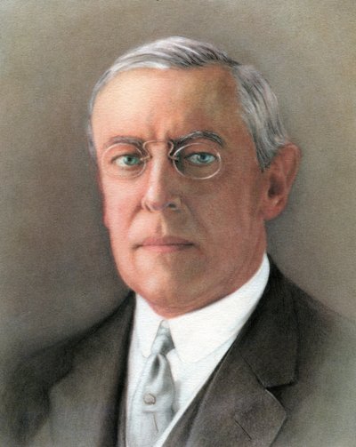 Woodrow Wilson door American School
