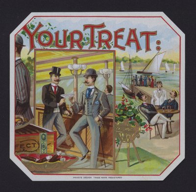 Your Treat, sigarenlabel door American School