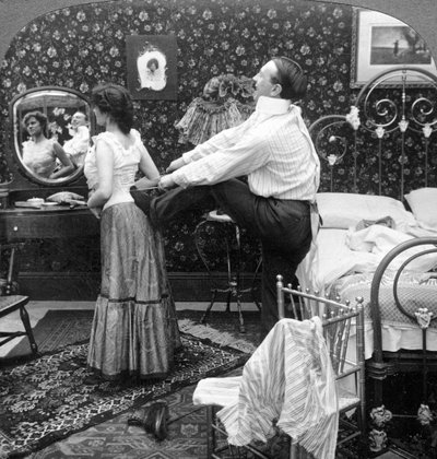 Een moeilijke rif nemen door American Stereoscopic Company