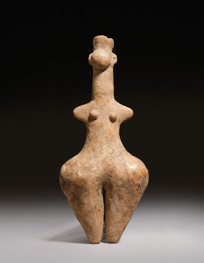 Steatopygische vrouwelijke idool, c. vroege 1e millennium v.Chr. door Amlash Culture