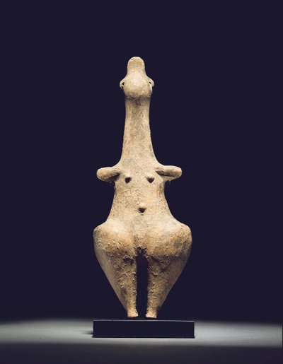 Steatopyge vrouwelijk idool, begin 1e millennium v.Chr. door Amlash Culture