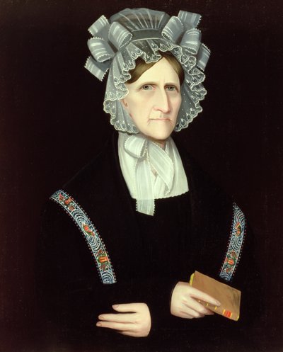 Portret van Katherine Salisbury Newkirk Hickok, c.1825 door Ammi Phillips