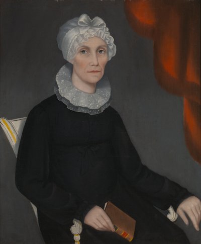 Portret van Mrs. Robinson door Ammi Phillips