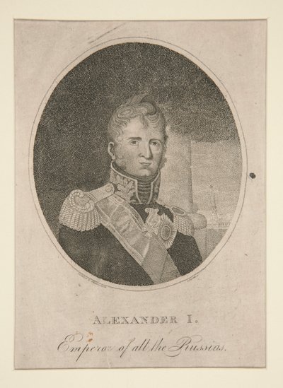 Alexander I, Keizer van alle Russen door Amos Doolittle