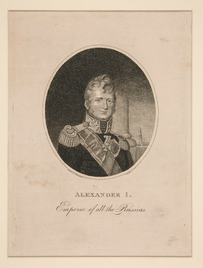 Alexander I, Keizer van alle Russen door Amos Doolittle